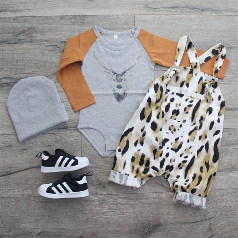 Baby Suspender Pants