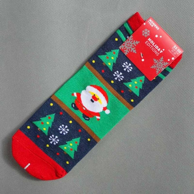 Christmas Santa Claus Socks