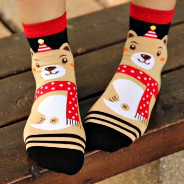 Christmas Santa Claus Socks