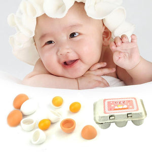 Simulation Eggs Wooden Toys