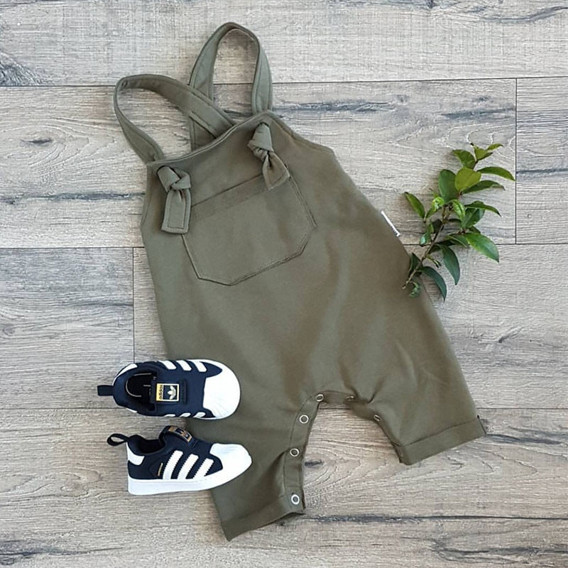 Baby Suspender Pants