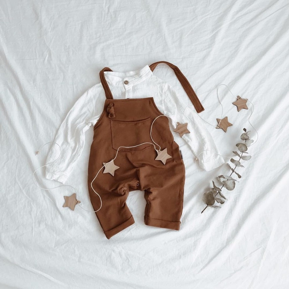 Baby Suspender Pants
