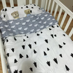 Cotton Crib Bed Linen Kit