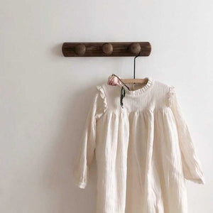 Ruffles Princess Linen Dress