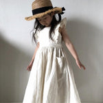 Ruffles Princess Linen Dress