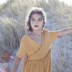 Ruffles Princess Linen Dress