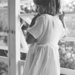 Ruffles Princess Linen Dress