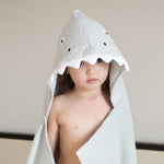 Kids Cotton Bathrobe Hood