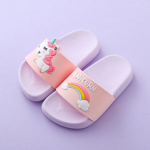 Rainbow Unicorn Slippers