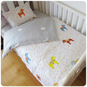 Cotton Crib Bed Linen Kit