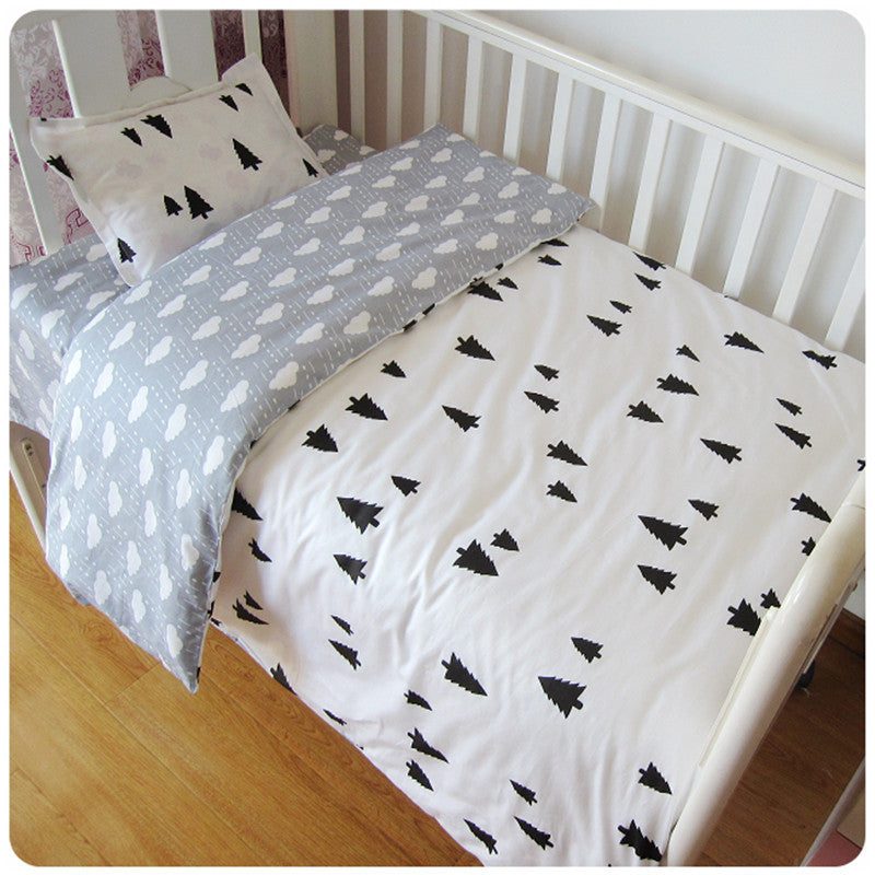 Cotton Crib Bed Linen Kit