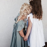 Ruffles Princess Linen Dress