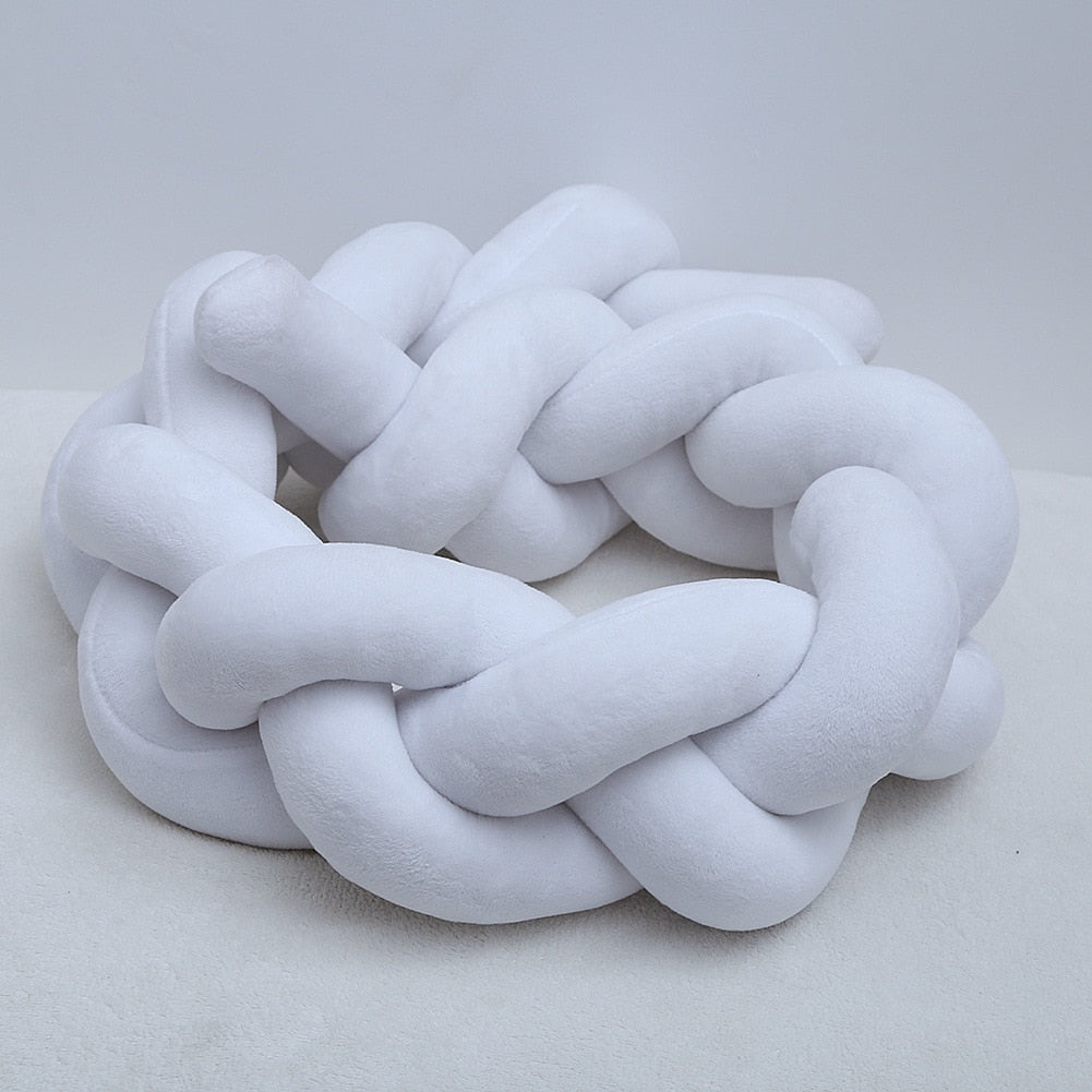 Long Knotted Braid Pillow