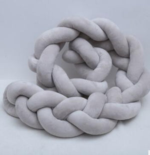 Long Knotted Braid Pillow